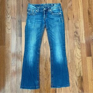 Miss Me Cropped Flare Jeans